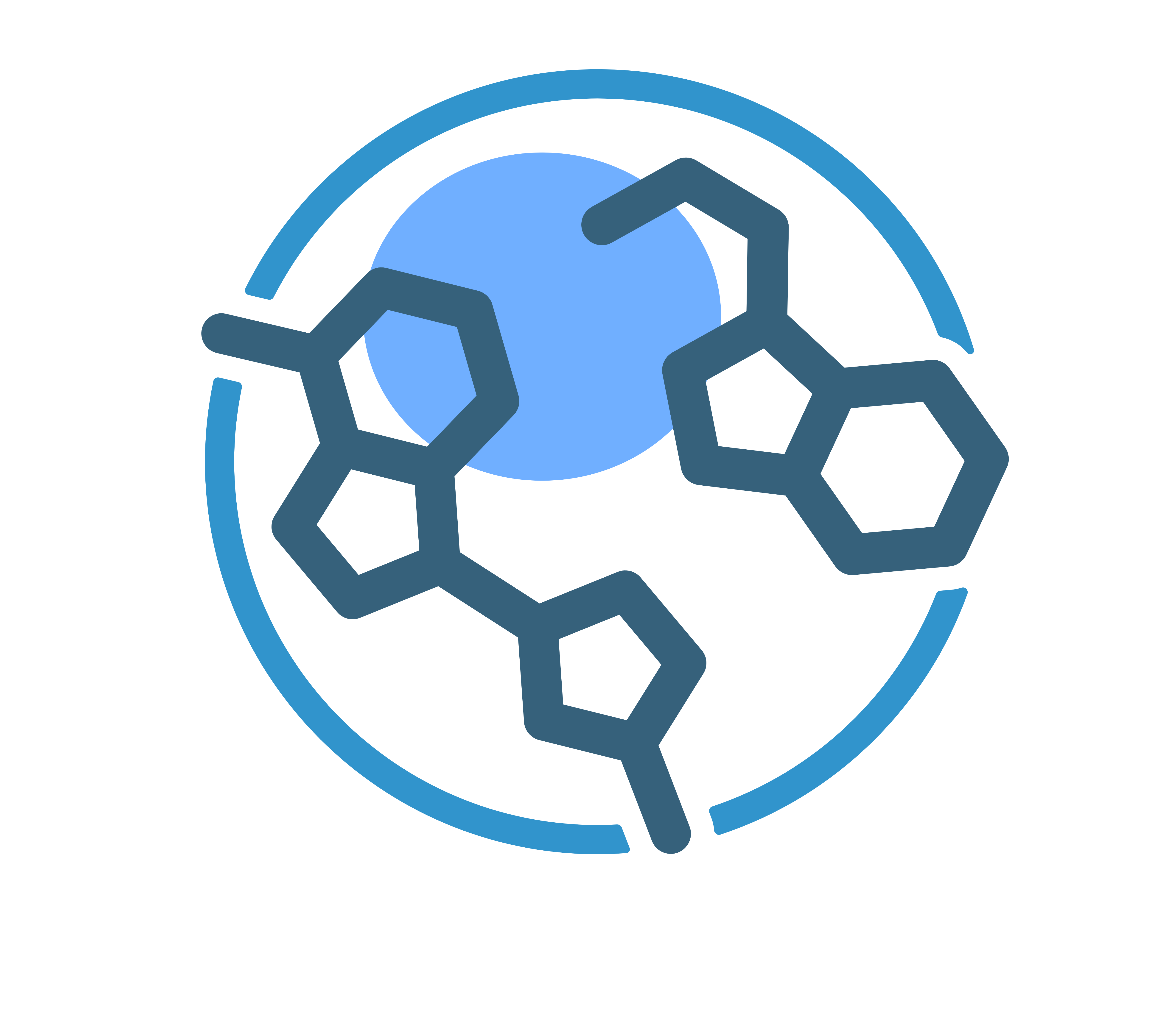 Simplified T cell immunometabolism icon