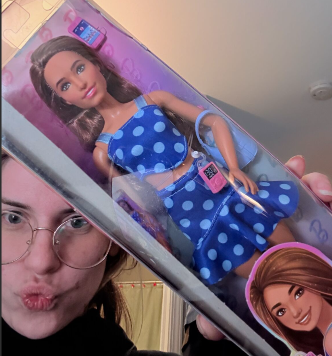 Type 1 diabetes Barbie-inspired lab image